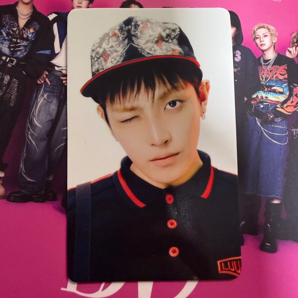 ATEEZ Hongjoong BAD Japanese Version Photocard